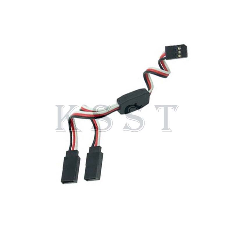 10PCS 60-Core RC Servo Extension Cables - 30cm (300mm) JR Male To Female For Airplane, Car, DIY
