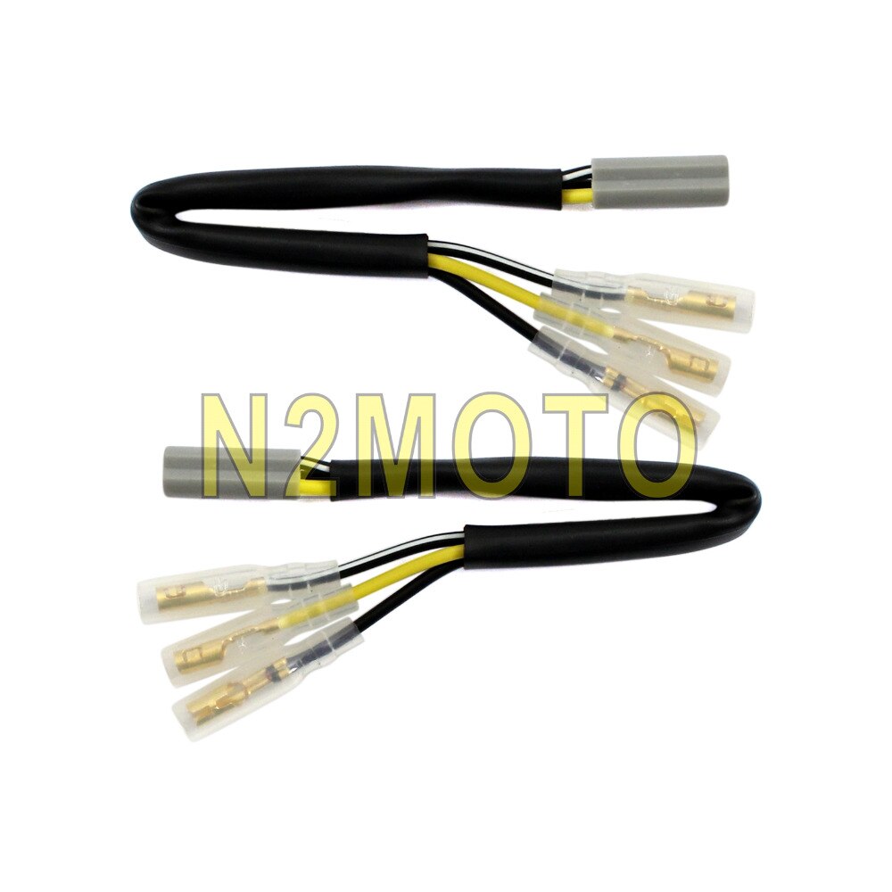 Motorfiets Richtingaanwijzer Wire Adapter Plug Connector Indicator 3 Pin Pluggen Voor Yamaha FZ6 FZ600 FZ6R FZ-09 FZS10 FZ10 02 -14