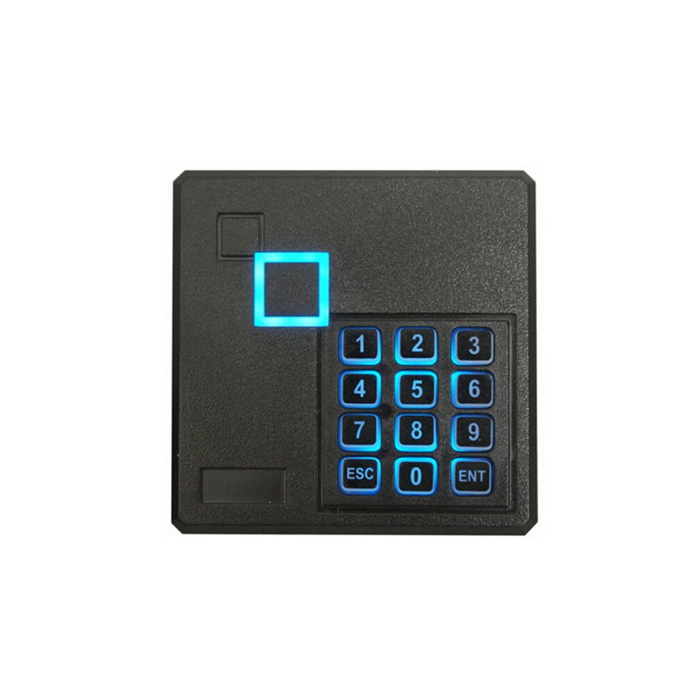Proximity Rfid Id Card Door Access Control Keypad Reader 125KHz Wiegand 26 Bit Color Black