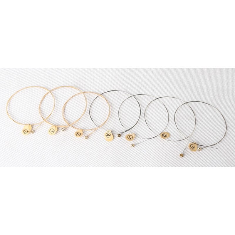 Gitaar Snaren 7Pcs Classical Guitar String Set Snaren 7-String Laya Snaren Voor Akoestische Folk Gitaar Klassieke Gitaar
