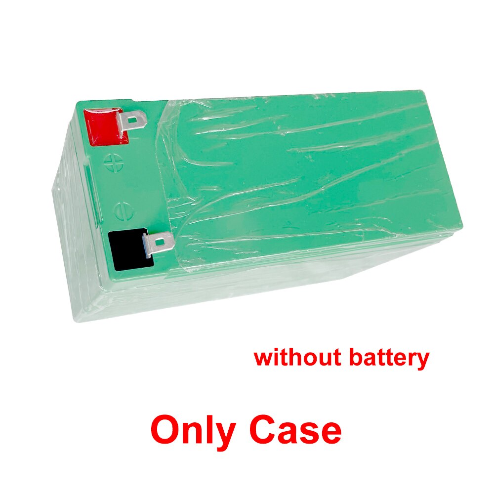 12V7Ah Battery Case Replace Lead Acid for 21PCS 18650 Cells Box DIY 12V 7Ah 3S7P 4S5P 3x7 Holder Solar System Energy Storage: Green Only Case