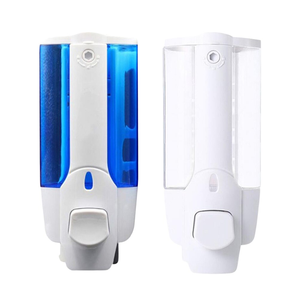 Liquid Soap Dispenser Wall Mount System Alcohol Conditioner Sanitizer Bottle