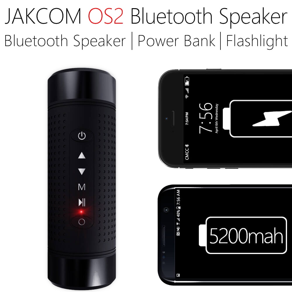 Jakcom OS2 Outdoor Kolom Draadloze Luidspreker Fietsen Bluetooth Speakers Sport Muziek Bass Speakers Verlichting Power Bank Fm Radio