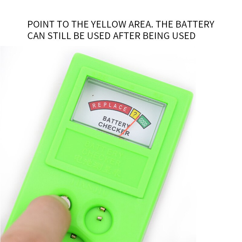 Watch Battery Checker Meter Button Cell Battery Tester Light Weight Cell Coin Battery Power Tester For Button Cell