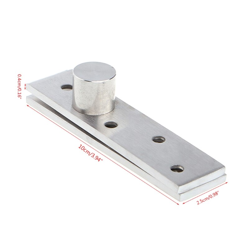 Up Down Shaft Stainless Steel Door Rotating Hinge Pivot 75/100mm 360 Degree
