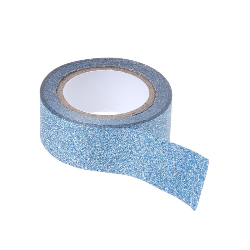 OOTDTY Gymnastic Tape Rhythmic Gymnastics Decoration Holographic RG Prismatic Glitter Tape Hoops Stick