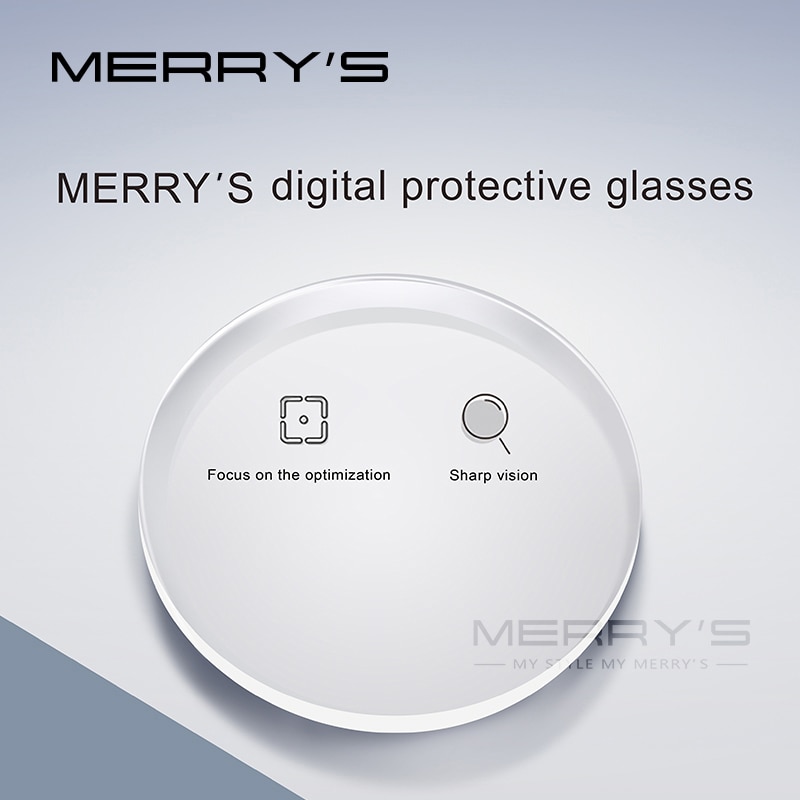 Merrys recept serie 1.56 1.61 1.67 1.74 cr-39 harpiks asfæriske briller linser nærsynethed hyperopi presbyopi optisk linse