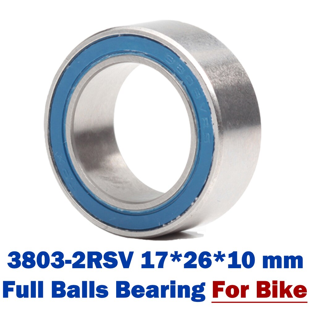 3803-2RS MAX Bearing 17*26*10 mm ( 1 PC ) Double Row Full Balls Bicycle Suspension Pivot Repair Parts 3803LLB-W Ball Bearings