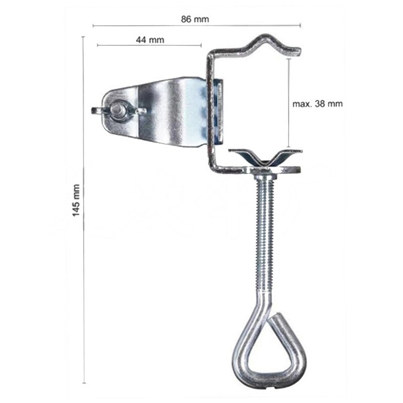 Pince de fixation pour Parasol, en métal Durable, robuste, pour Parasol, pour Parasol, pour Parasol, fourniture de jardin