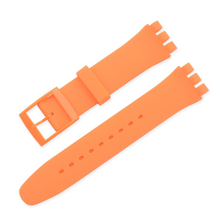 Silikon Strap 16mm 17mm 19mm 20mm für Swatch Uhr Band Weiche Gummi Ersatz Armband Handgelenk Armband zubehör für SWATCH