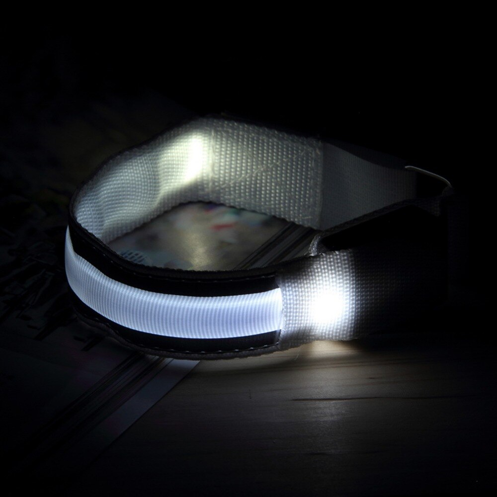 LED Arm bands Lighting Armbands Leg Safety Bands for Cycling/Skating/Party/Shooting 7 Colors