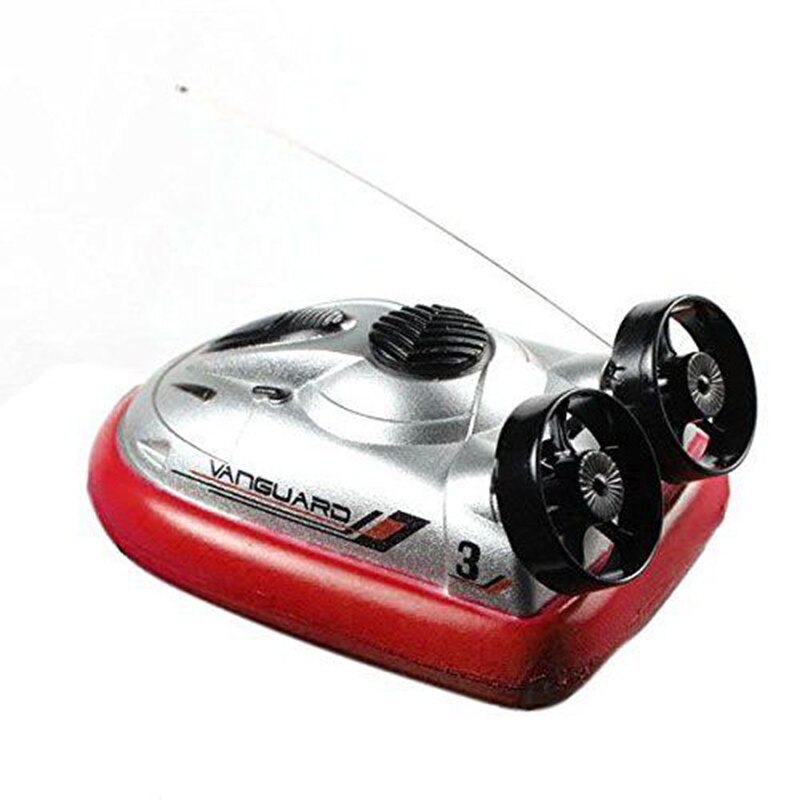 Mini RC Hovercraft Remote Control Model Jet Boat Radio R/C Turbo Motor Classic Electric Speedboat Boy Toy: Red Hovercraft