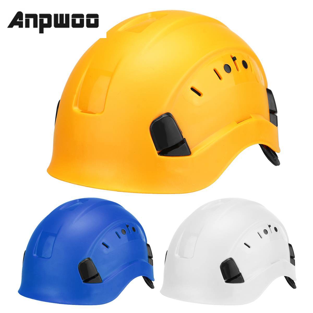 Abs Veiligheidshelm Bouw Klimmen Steeplejack Werknemer Beschermende Helm Helm Cap Outdoor Werkplek Supplies