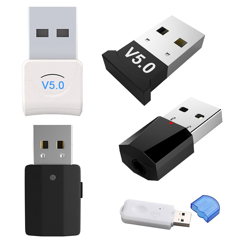 5 Types USB Bluetooth Transmitter Receiver Wireless Adapter WiFi Audio Receiver Transmitter USB Computer Bluetooth Adapter 4.0