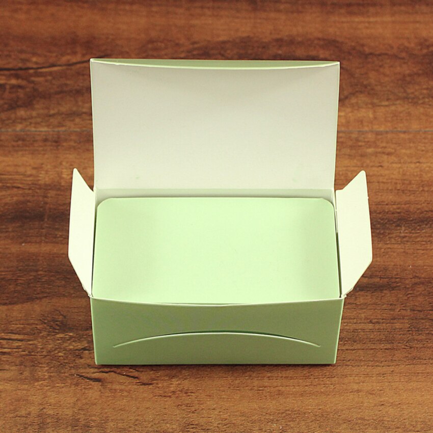 Tarjeta de papel Kraft 100 unids/lote, tarjetas de presentación en blanco, notas para mensajes, de , etiqueta de tarjetas de agradecimiento, tarjeta de nombre de libro: Green