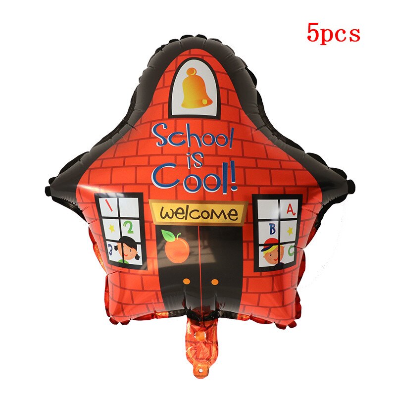 5/10pcs 18 inch Round Welcome Home Foil Balloons Air Globos for Welcome Go Back Home Birthday Party Balloons Decoration Supplies: Mint Green