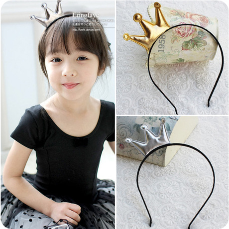 Søde prinsesse krone børn baby piger hårbånd hovedbøjle hårbånd pandebånd tilbehør til børn hår ornamenter hovedbeklædning