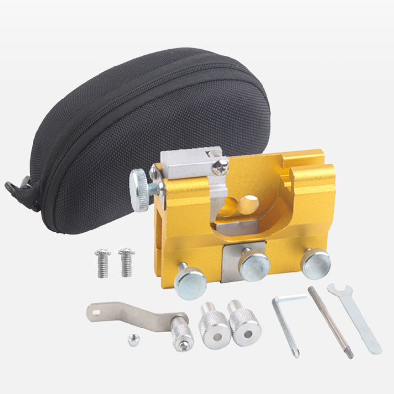 Motorsavsliber værktøj bærbare holdbare kæder slibe jig maskiner hurtig slibning motorsav tænder til træbearbejdning elværktøj: 1 sæt