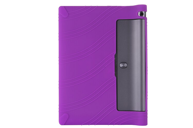 Funda para niños YOGA Tab 3 10 X50L X50M, funda de silicona suave para Lenovo YOGA Tab 3 10,1 X50 X50L X50M 10,0 tablet pc: purple