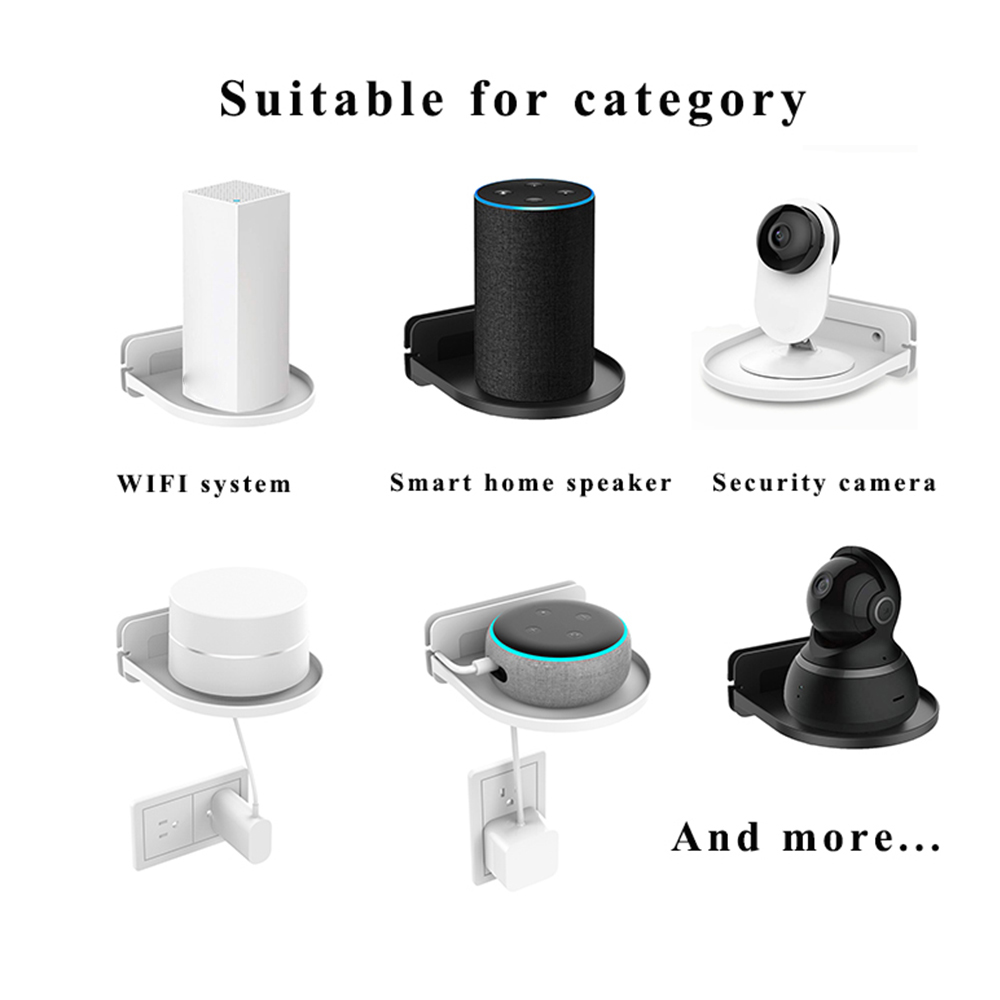 Muurbevestiging Houder Standaard Voor Home Mesh Wifi Systemsupport Voor Tenda Nova Linksys Velop Tp-Link D-Link Voor Google Nest Wifi Router