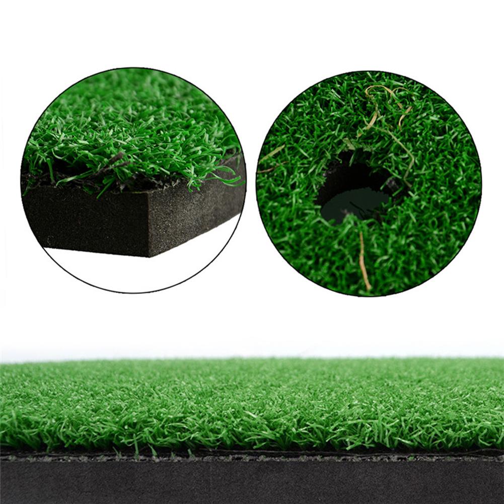 Golf Praxis matt Grün Kunstrasen Teppich Gummi Elastische Künstliche Golf ÜSpund matt Kissen drinnen Garten Dekoration