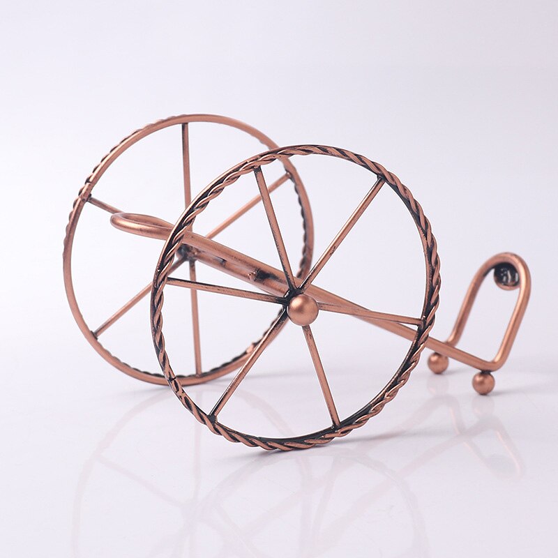 Estante de hierro forjado para exhibición de vino, repisa de hierro estilo europeo para decoraciones del hogar, sala de estar, fuerte, Artesanía de Metal