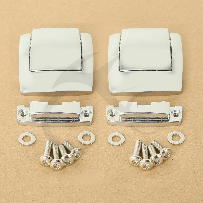 Motorcycle Pack Trunk Latch Body For Harley Tour Pak Touring Road King Classic Electra Glide Ultra Razor FLHX FLTR 1980 12: Chrome