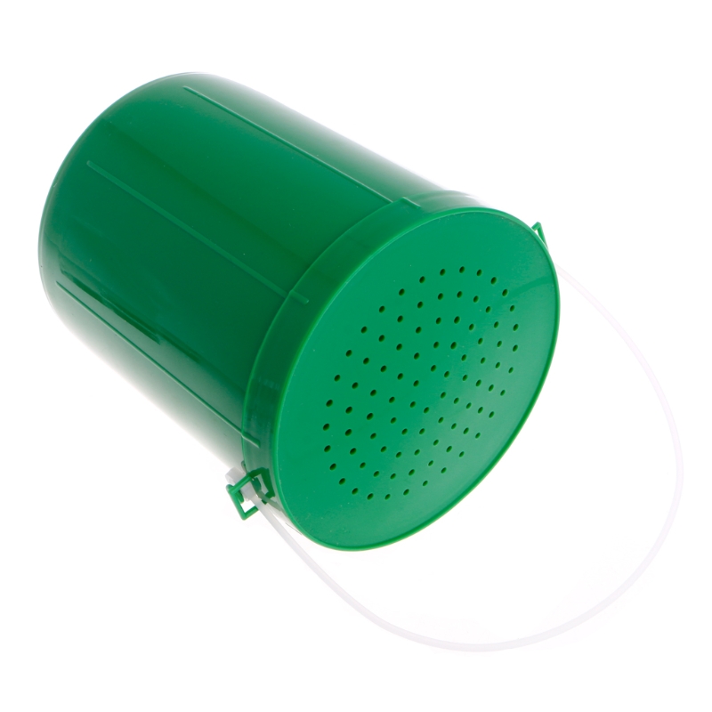 1pc Fishing Bait Bucket Breathable Fishing Bait Container Live Bait Boxes Earthworm Maggot Worm Lure Fishing Tackle Box