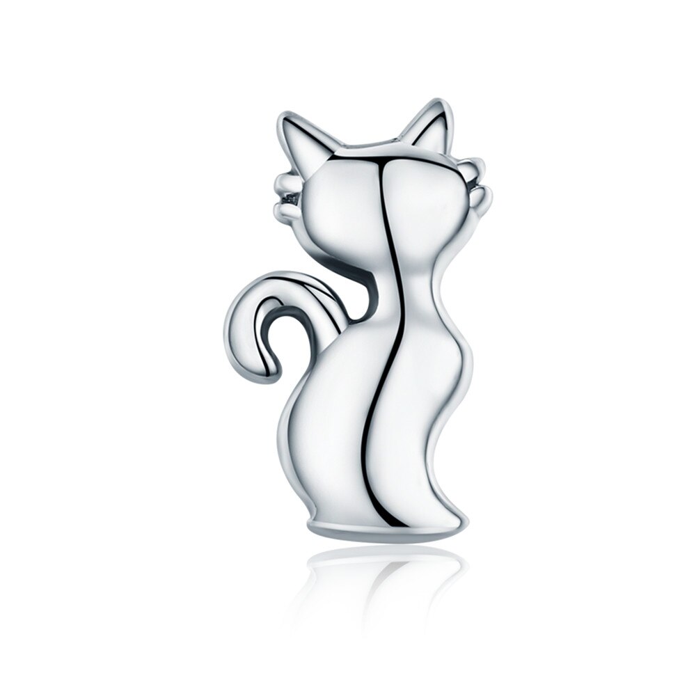 WOSTU Style 925 Sterling Silver Licorne, Owl, Cat, Tree Of Life Petites Charm Fit Original Floating Necklace DIY Jewelry: FIF103