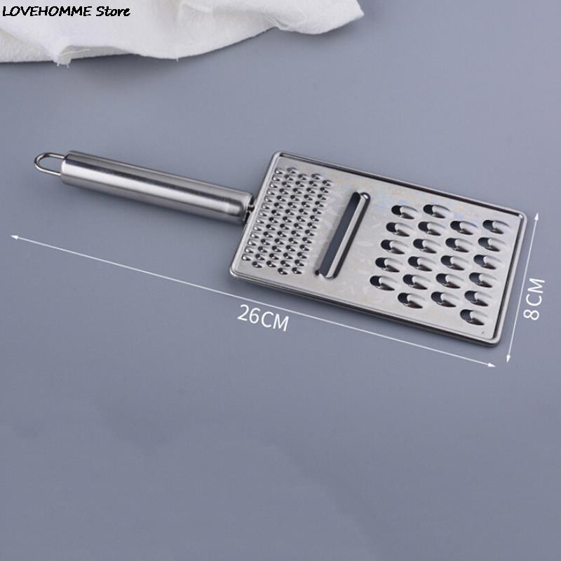 1Pcs 5 Sizes Cheese Grater Multi-purpose Stainless Steel Sharp Stainless Steel Vegetable And Fruit Cheese Planer Kitchen Tool