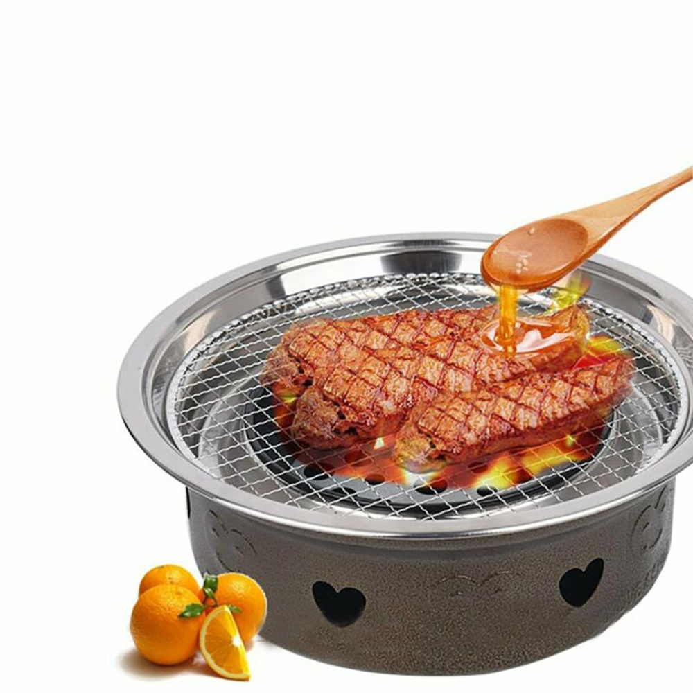 5 stücke Grill Racks Runde Einweg Draht Net Grill Racks Eisen Braten Rost Kochen Grill BBQ 25CM 28CM 33CM Kochen Net Werkzeug