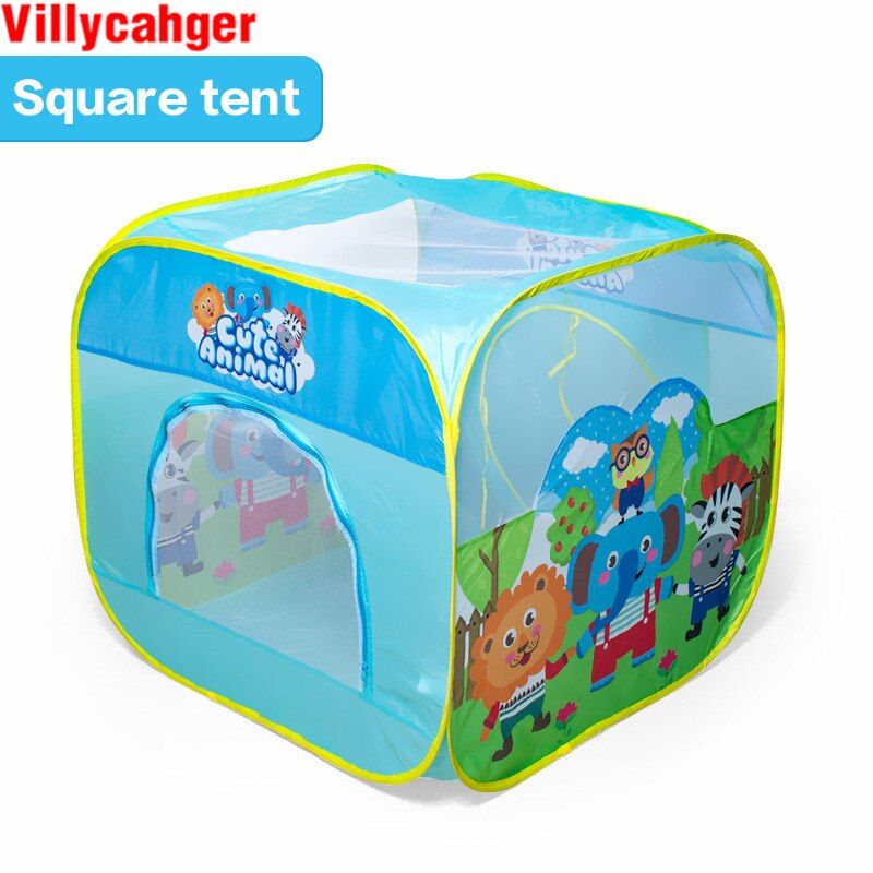 3 pz/set grande tenda da gioco pieghevole per bambini Tunnel strisciante tenda palla piscina gioco per bambini camera da letto coperta per bambini attività all&#39;aperto