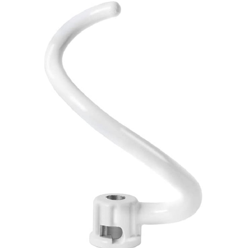 Reusable Spiral Coated Metal Dough Hook Attachment Replacement for Kitchenaid Stand Mixer Bowl-Lift Model KV25G0X for Home