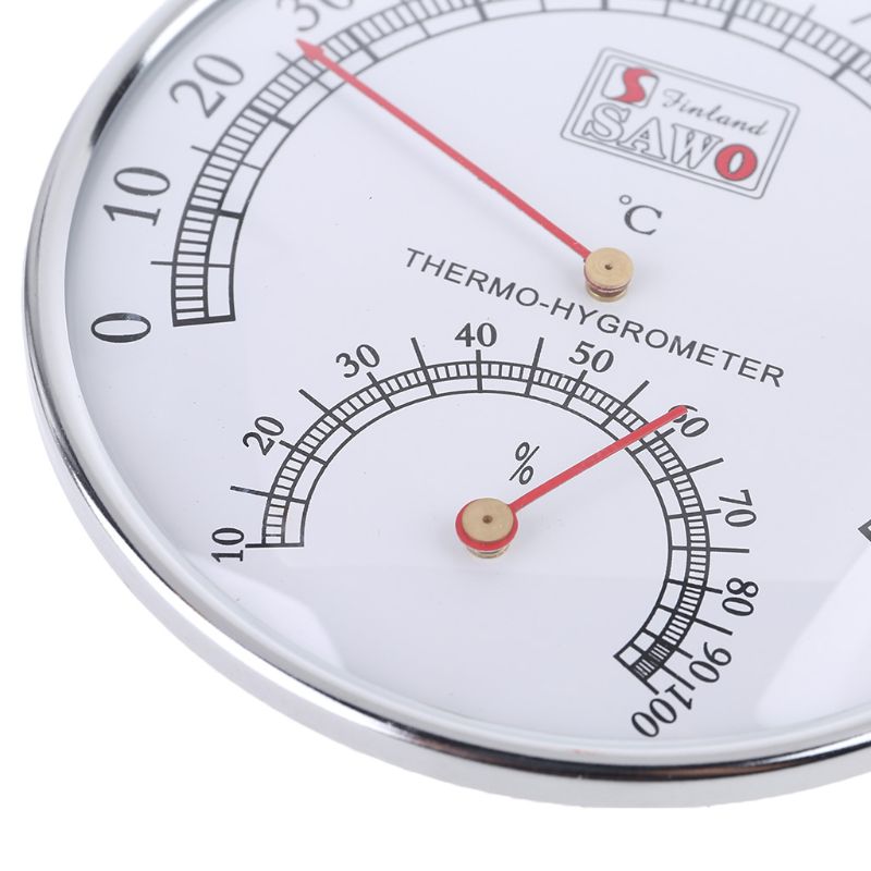Sauna termometer metal sag damp sauna rum termometer hygrometer bad og sauna indendørs udendørs brugt