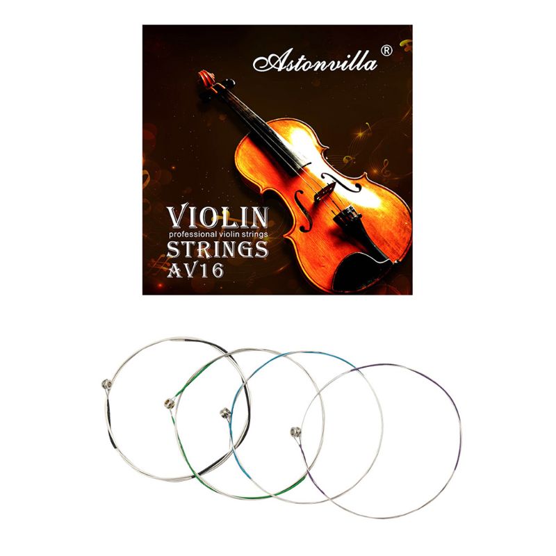 AV16 Professionele Viool Snaren (E-A-D-G) Cupronickel String Voor 4/4 3/4 1/2 1/4 Viool