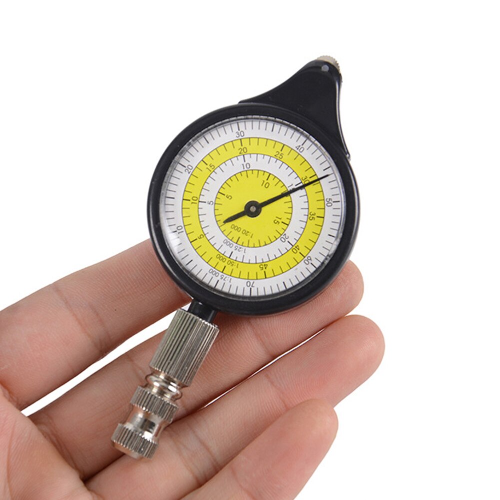 Nuttig Top Kilometerteller Multifunctionele Kompas Curvometer Met Afstandsmeter Kaart Kilometerstand Meten Outdoor Camping Gereedschap