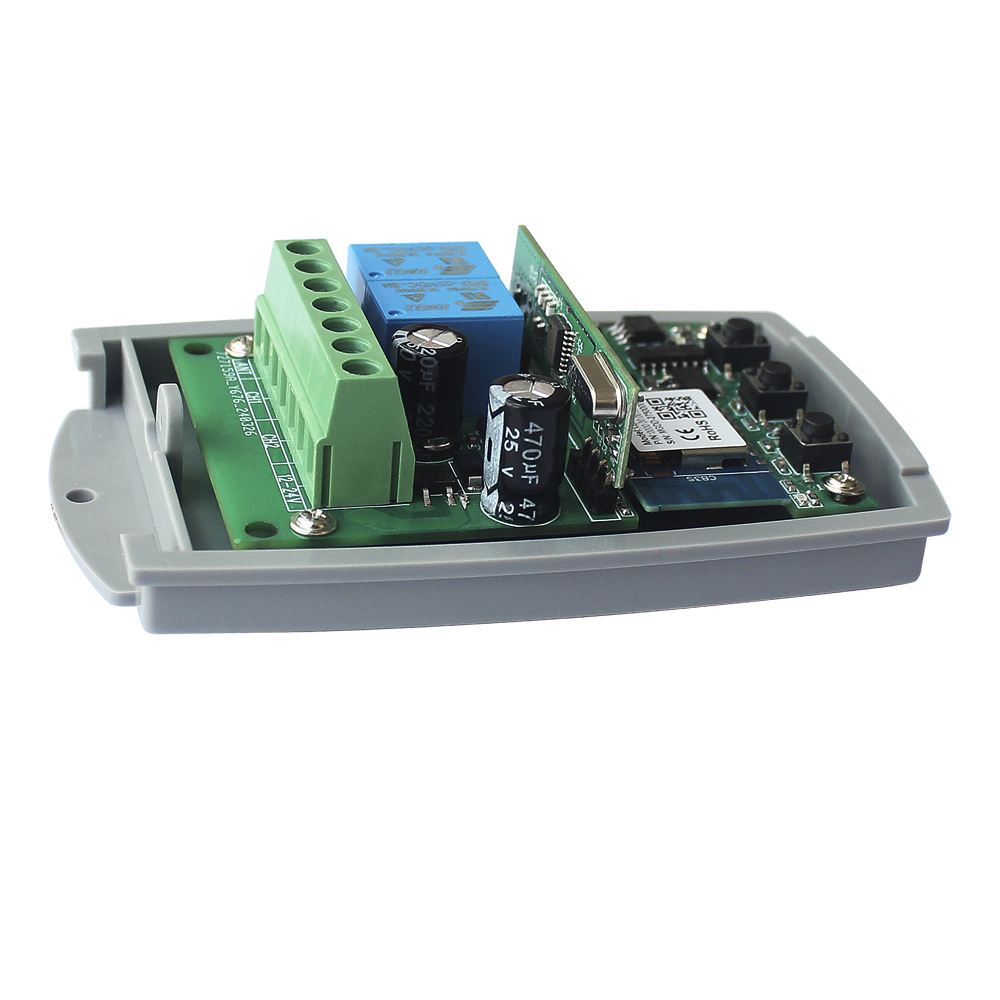 Garage Door Remote Control Receiver DC/AC 7V-32V/USB5V 433MHz Tuya Zigbee Gate Command Transmitter Switch