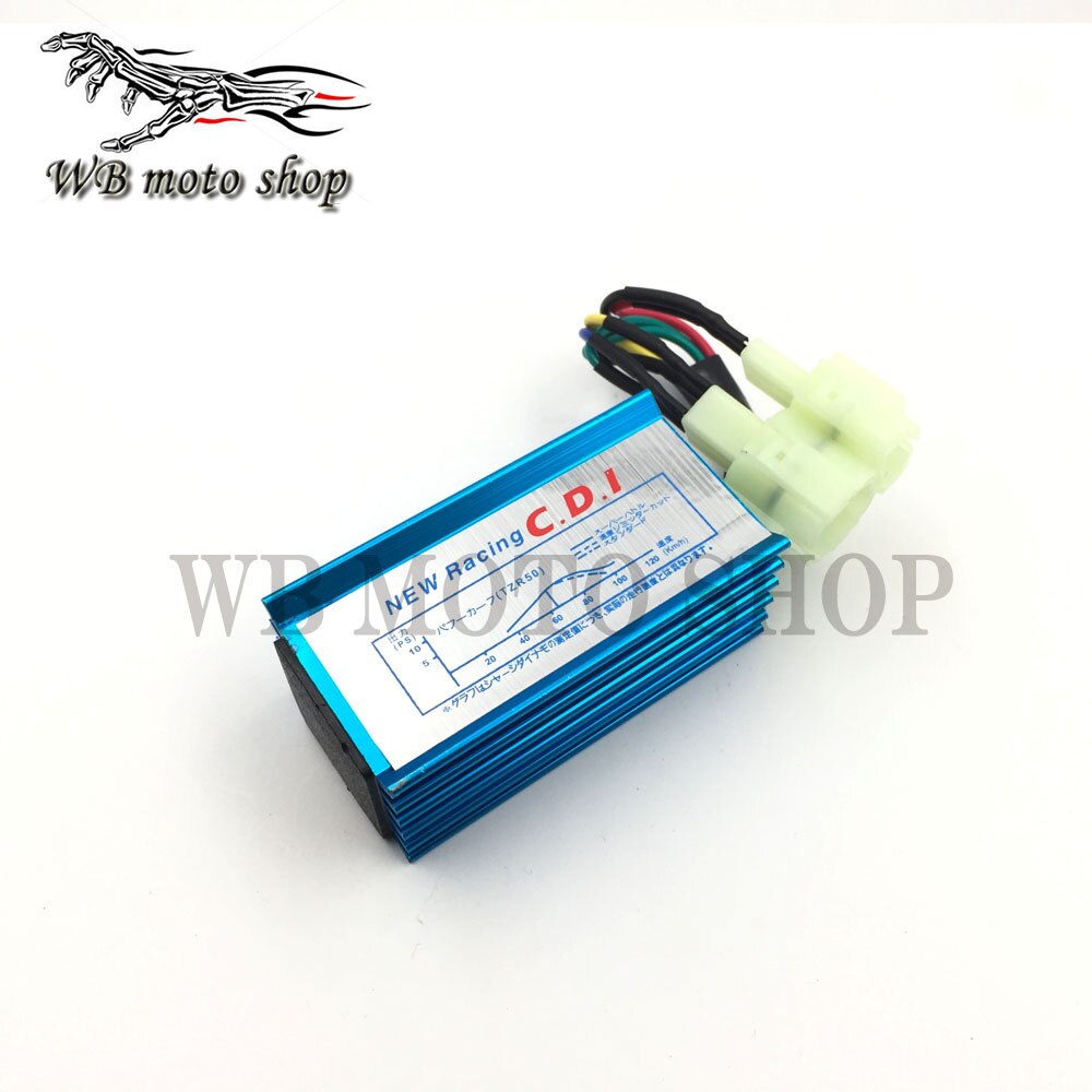 Prestaties 6 pin AC Racing CDI Box Bobine voor GY6 50cc 125cc 150cc 139QMB 152QMI 157QMJ Scooter Bromfiets ATV: Small igniter