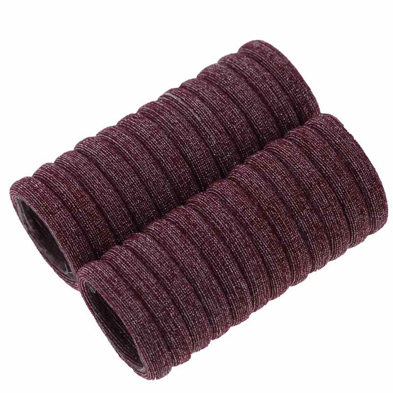 4.5 cm vrouwen haar rubber Meisjes Hoofdbanden haar Houders Kleurrijke Elastische Haarbanden kinderen Vrouwen Haaraccessoires hoofddeksels 24 stks/partij: Bruin