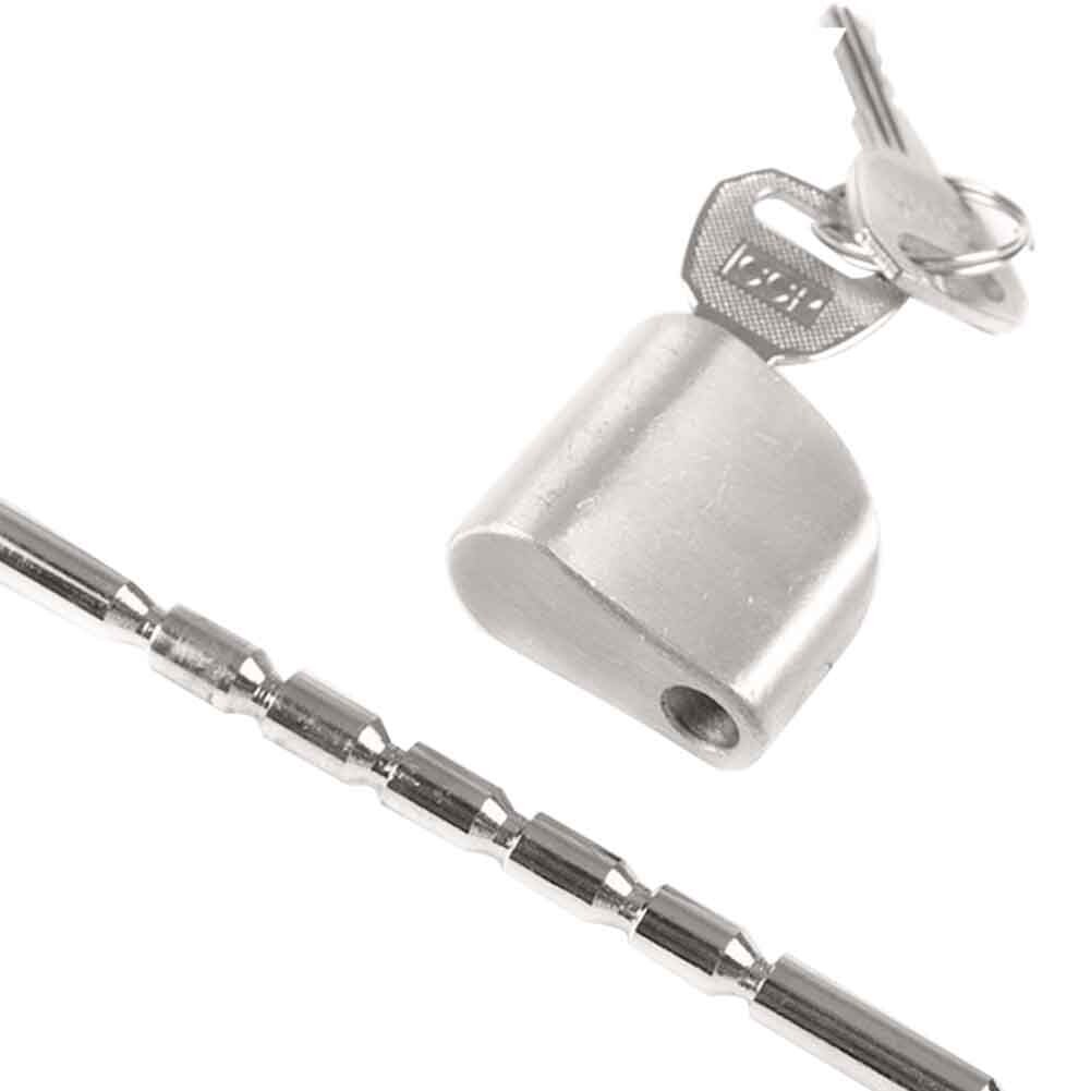 Steel Anti Theft Security Coupler Latch Lock Universal Adjustable Car Accessories Durable 6 Locking Position With 2 Keys Mini