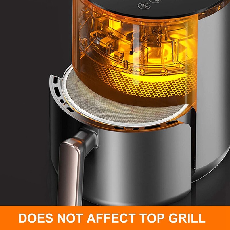 Grease Splatter Screen for Air Fryer,Nonstick Fine Mesh Anti Oil Splatter Net,Anti Oil Splatter Net