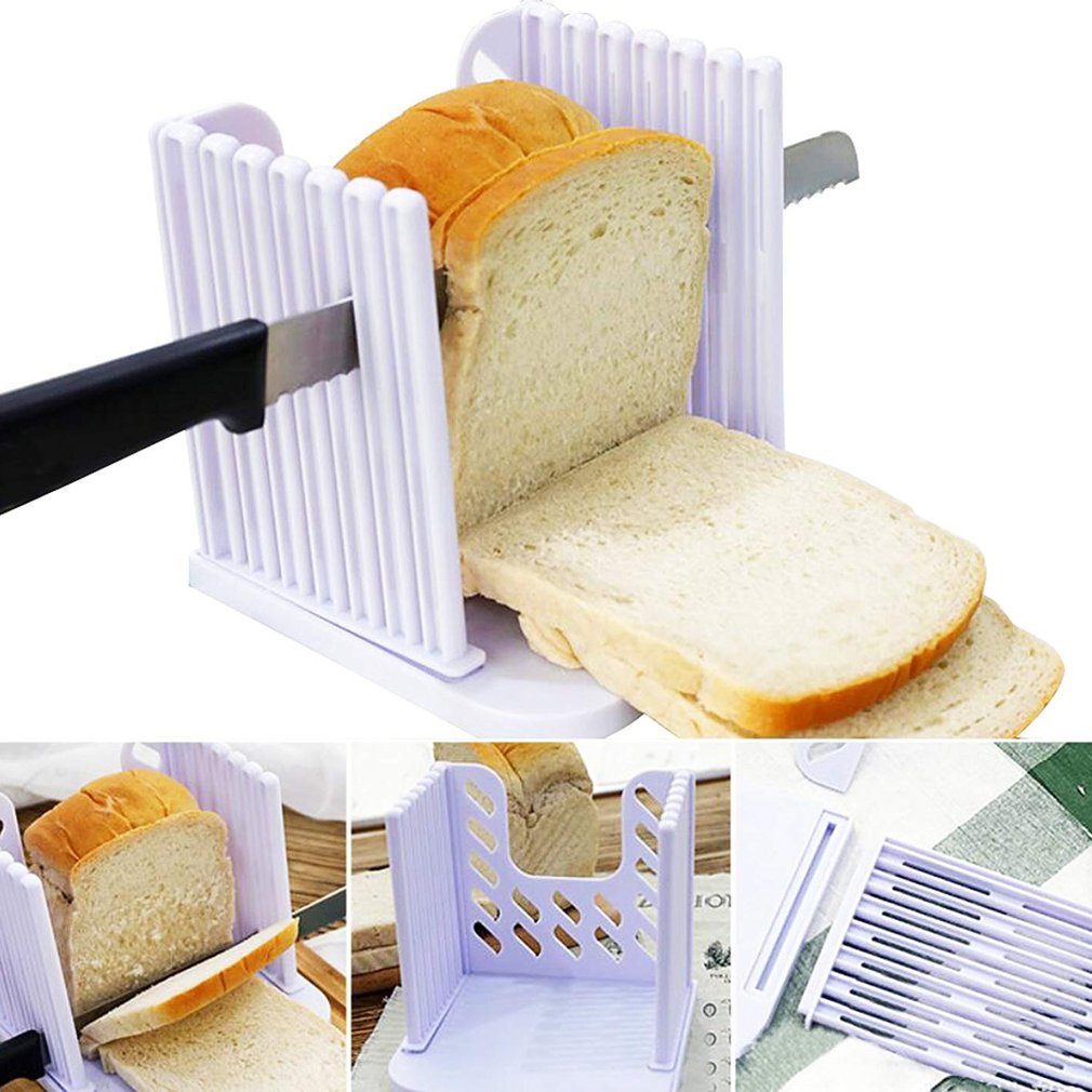 Professionele Brood Toast Cutter Slicer Snijden Cutting Guide Mold Maker Keuken Tool Praktische Brood Cutter