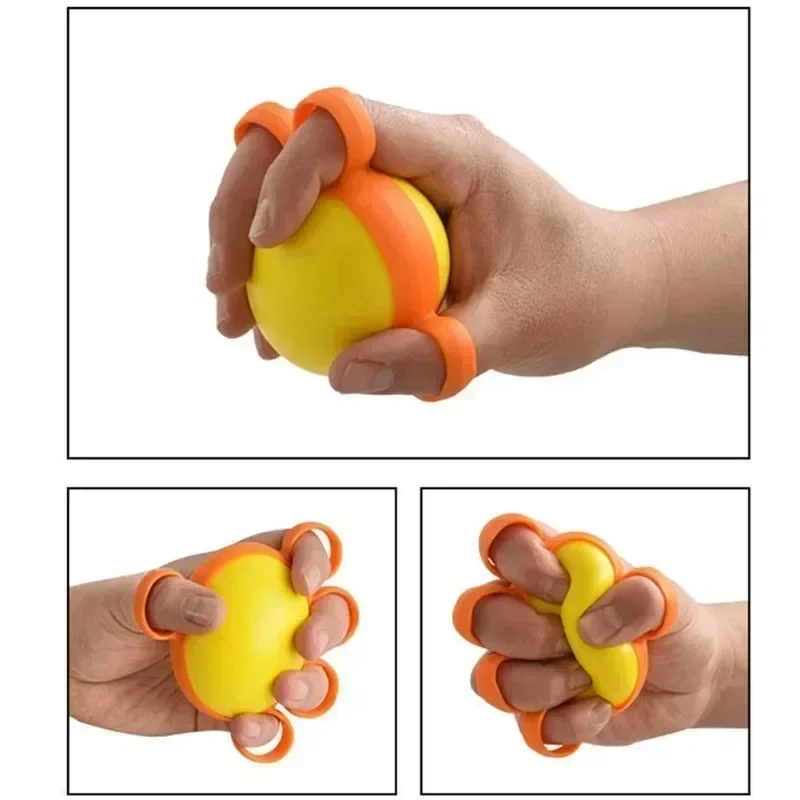 Hand Greifer Stärkung Ball Silikon Finger Übung Muskel Entspannen Handgelenk Kraft Trainer Fitness Arm Übung Rehabilitation