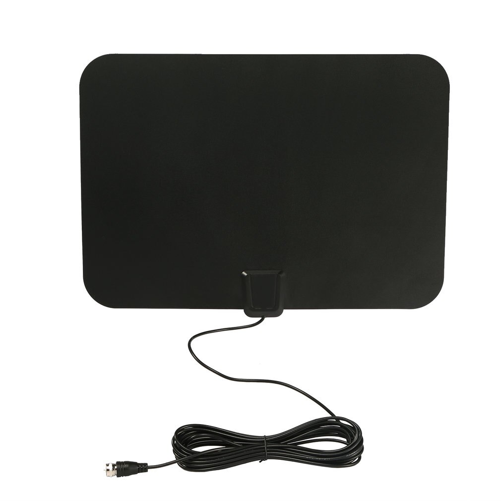 Digtal Indoor Amplified HDTV Antenna with Detachable Amplifier Signal Booster for UHF VHF USB 10ft High Performance Coax Cable