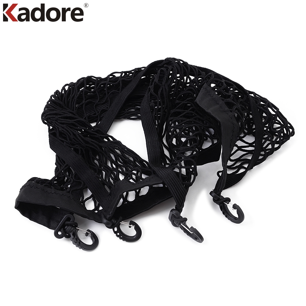 Voor Kia Sorento Auto Kofferbak Zwarte Bagage Parcel Netto Elastische Bagagenet 4 Haak Auto Styling