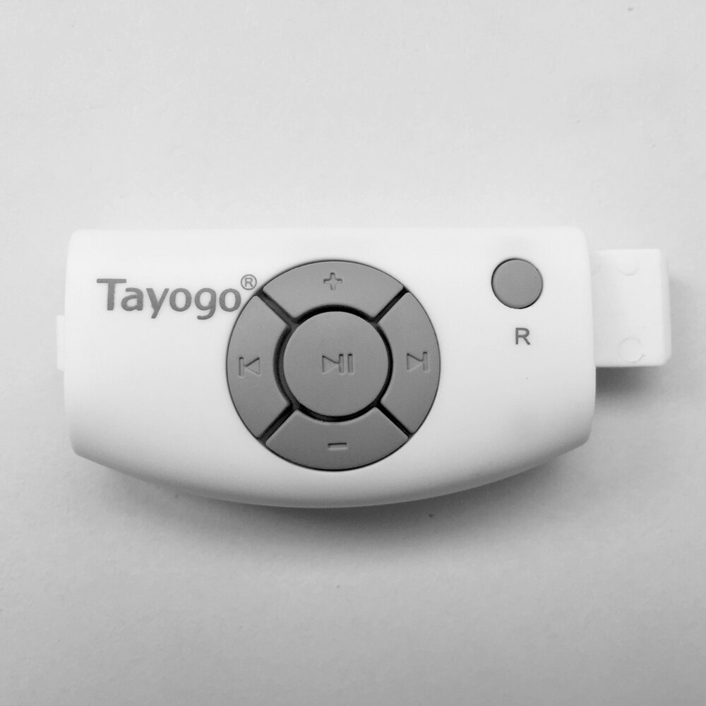 Tayogo schwimmen 8GB USB Wichtigsten Spieler Ersatz für Headset P8 W12 IPX8 Wasserdichte Sport MP3 Spieler Schwimmen Ohr Haken kopfhörer: Weiß