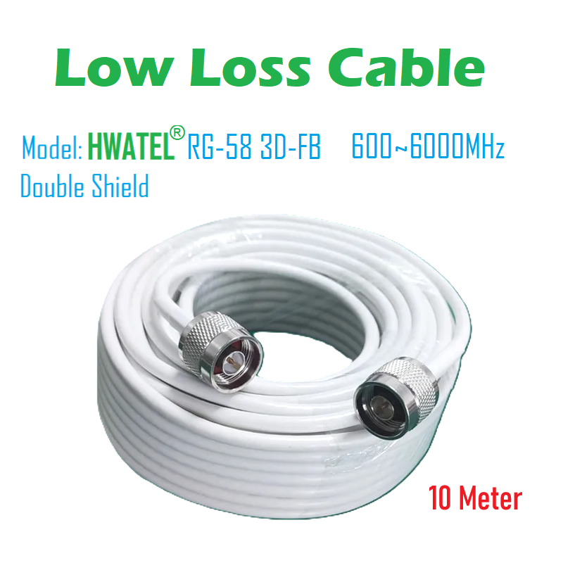 Original HWAWEI LOW LOSS Radio Frequency RF Coaxial Cable RG58 RG-58U Feeder Cable with N Male SMA TS9 CRC9 Connector for Router: Red