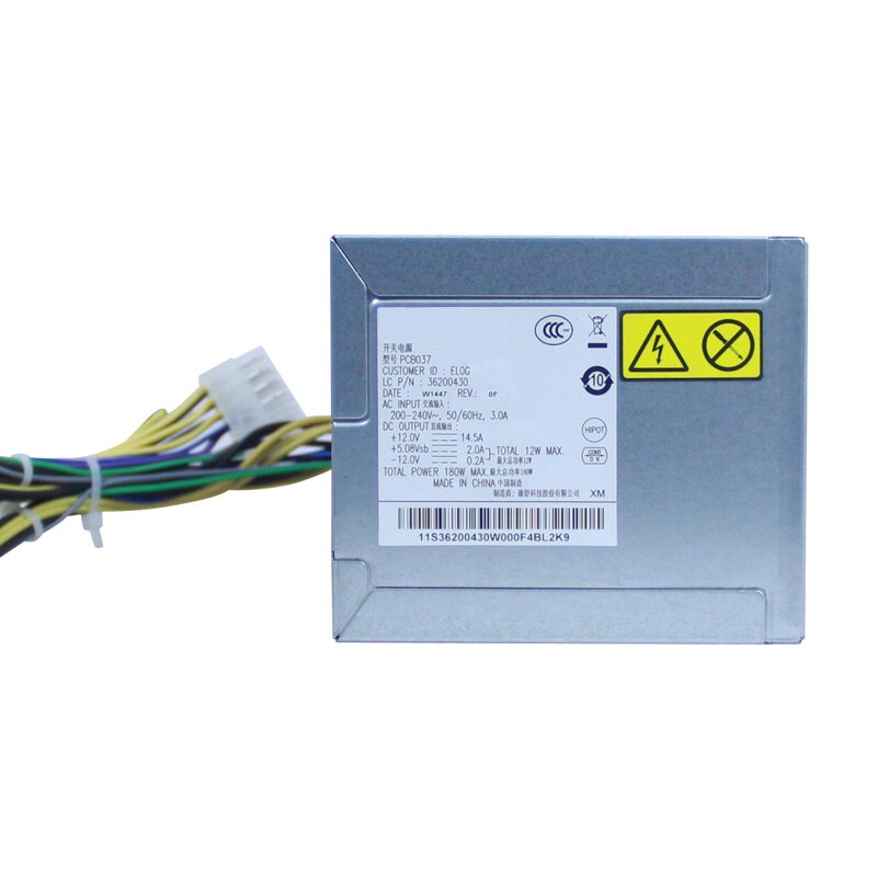 Nueva PSU para Lenovo Q77 A75 H5050 T530 M4500 4600 TS140 6800 180W fuente de alimentación HK280-23FP/25FP/22PP PS-3181-03 PS-3181-01 PCB037