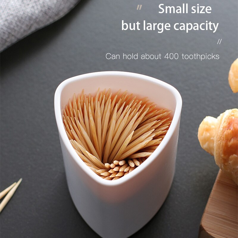 Tandstikkerholder beholder enkel nordisk stil træ tandstikkere æskeholder husholdningsbord tandstikker opbevaringsboks