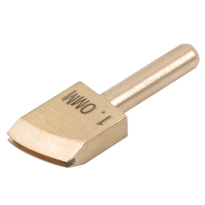 Leather Electric Brass Solder Soldering Iron Tip To Burn The Edge Leather Craft Press Edge Sealing Machine Line Pyrography Tool: 1mm